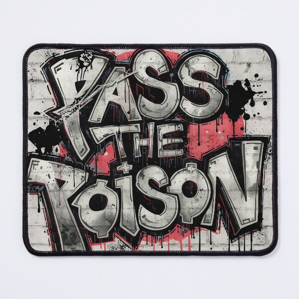 Item preview, Pass The Poison Graffiti Street Art designed and sold by shestiger.