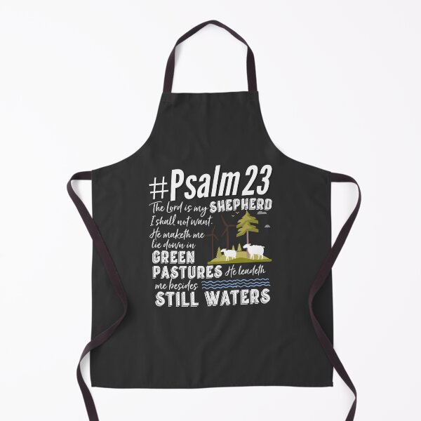 Item preview, Psalm 23 The Lord is my Shepherd, I shall not want. He makes me lie down in green pastures. He leads me beside still waters designed and sold by MJDezigns.