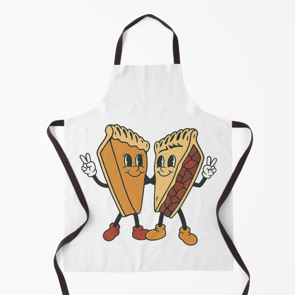 Item preview, Vintage Cartoon Pie Friends Illustration designed and sold by ArtfulWeave.