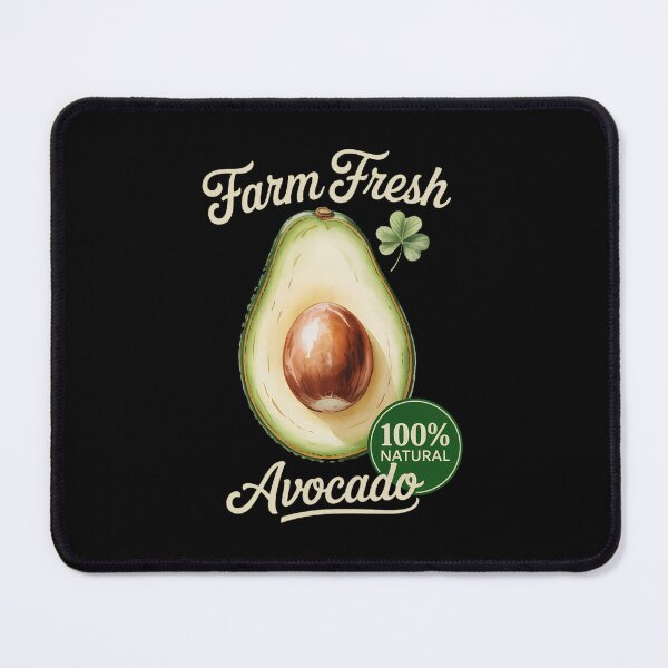 Item preview, Farm Fresh Organic Avocado Farmer's Market Homegrown designed and sold by PunkNation-Arts.