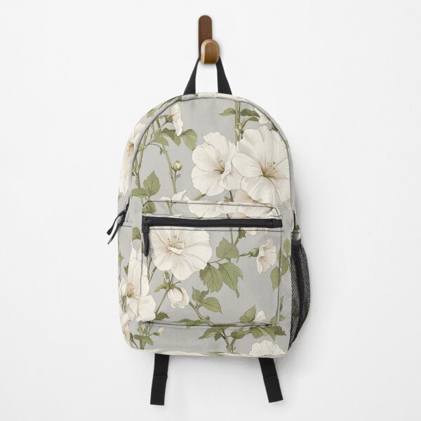 Item preview, White Hollyhock Blossom designed and sold by CoolPixels.