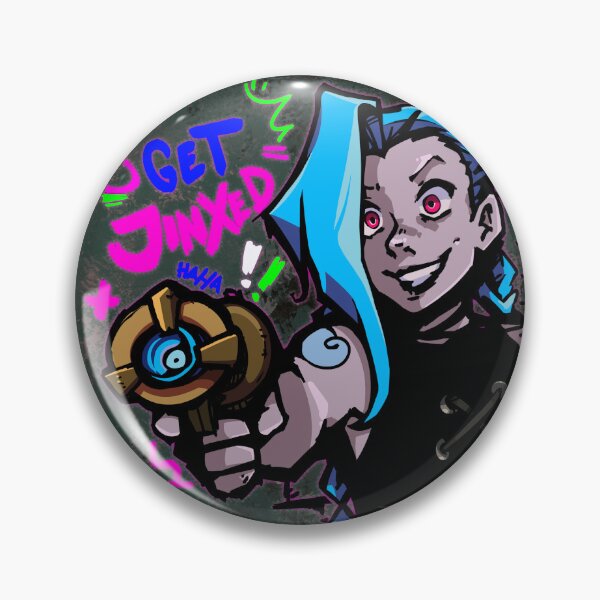 Item preview, Jinx Arcane - Get Jinxed ! League of Legends designed and sold by Milyuyus.