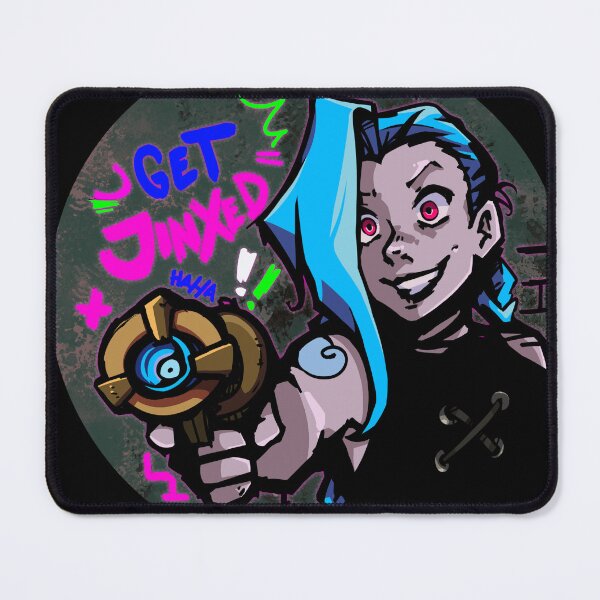 Item preview, Jinx Arcane - Get Jinxed ! League of Legends designed and sold by Milyuyus.