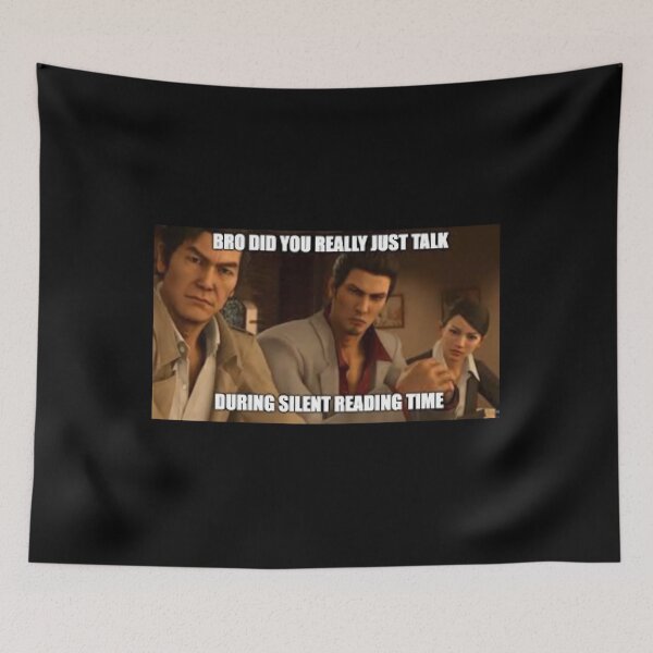 Item preview, Yakuza Silent Reading Time 	 	 designed and sold by gymmrmsfifs85.