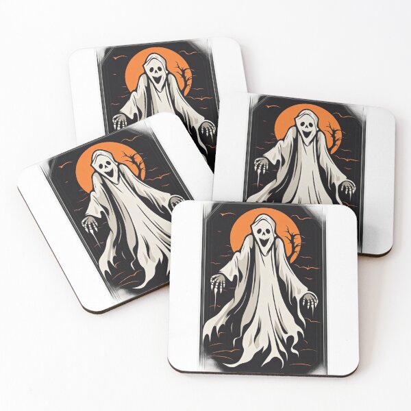 Item preview, Scary and creepy floating ghost in Halloween designed and sold by Merrylands Artshop.