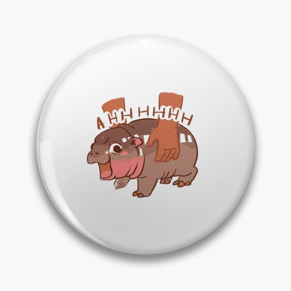 Item preview, Moo Deng Bouncy Pig in Thai Picture The Cute Baby Hippo  designed and sold by RobertTree.