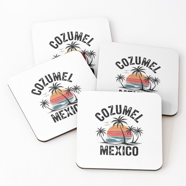Item preview, Cozumel Mexico Beach Palm Trees Sunset designed and sold by Patricsselin.