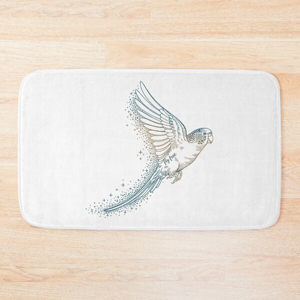 Item preview, Budgie Parakeet Memorial Forever My Little Chirp designed and sold by Blok45.