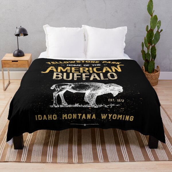 Item preview, Yellowstone National Park Bison Buffalo - Vintage designed and sold by onxfvemb98.
