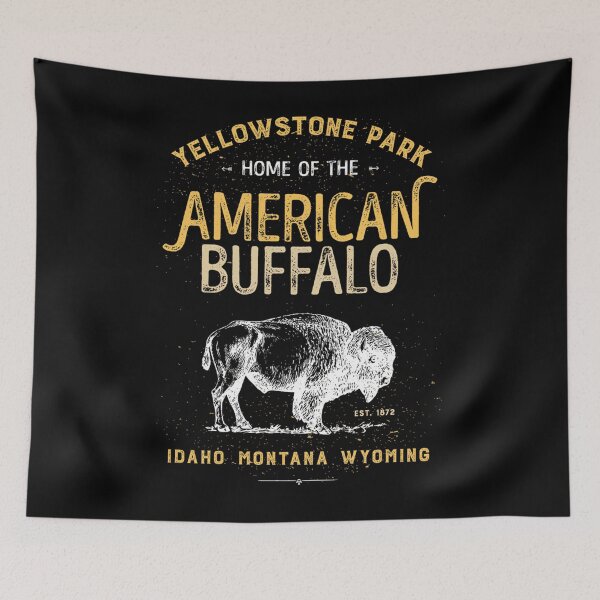 Item preview, Yellowstone National Park Bison Buffalo 	 - Vintage   	 designed and sold by onxfvemb98.