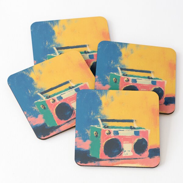 Item preview, Vintage Boombox Illustration Retro Art designed and sold by ArtHouseNiklas.