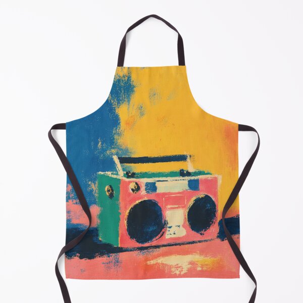 Item preview, Vintage Boombox Illustration Retro Art designed and sold by ArtHouseNiklas.