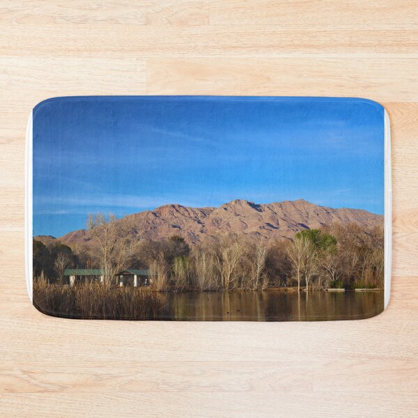 Item preview, Scenic View of Blue Sky, Mountain and Lake designed and sold by Phakade's Photos.