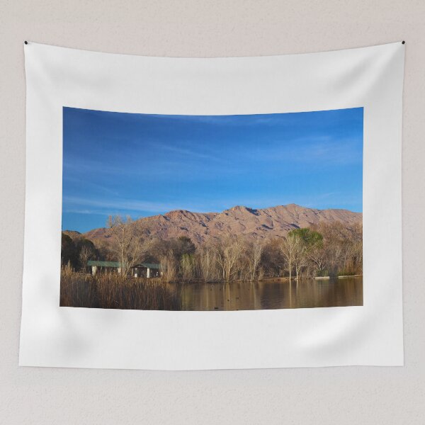 Item preview, Scenic View of Blue Sky, Mountain and Lake designed and sold by Phakade's Photos.
