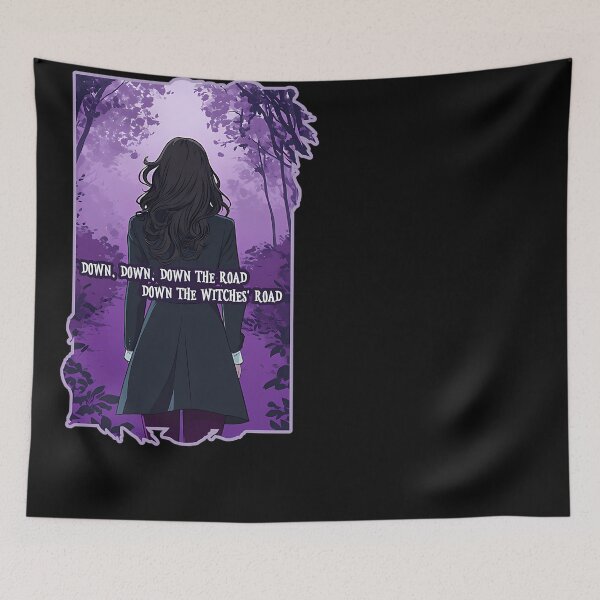 Item preview, Agatha All Along - Down The Witches' Road - Portrait Woods designed and sold by JACQUELIARTI.
