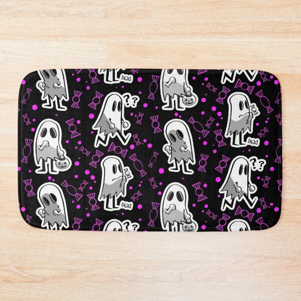 Item preview, Cute Halloween Ghosts in Pink pattern designed and sold by itsjesscuz.