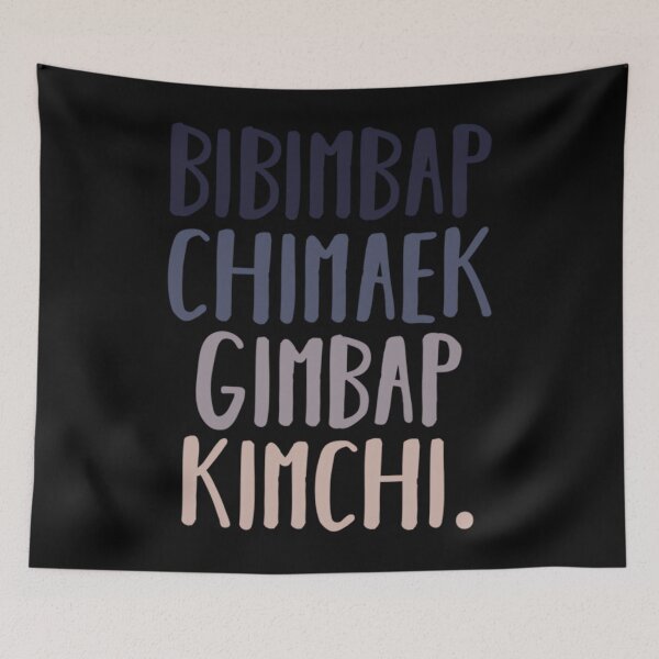 Item preview, Bibibambap chimaek gimbap kimchi 1	 designed and sold by brkquelc7.
