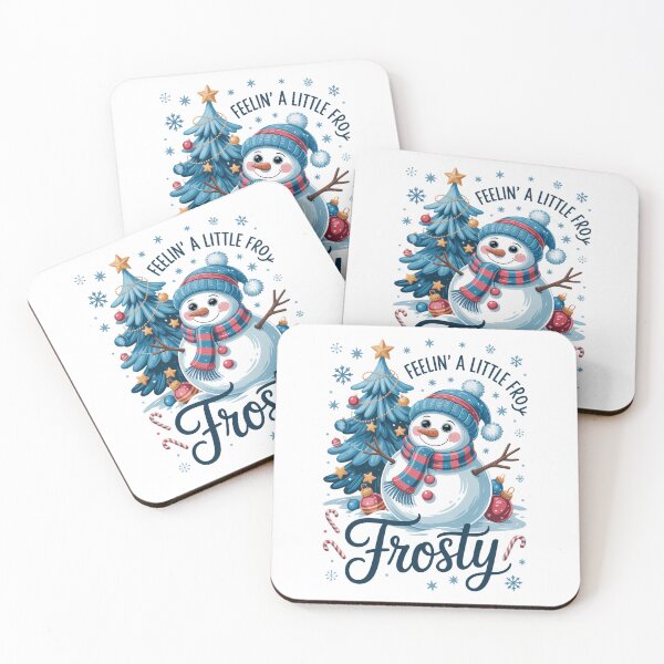 Item preview, Feeling Little Frosty Winter Vibe Snowman Wintertime designed and sold by PunkNation-Arts.