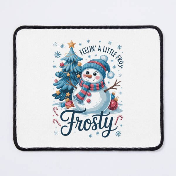 Item preview, Feeling Little Frosty Winter Vibe Snowman Wintertime designed and sold by PunkNation-Arts.