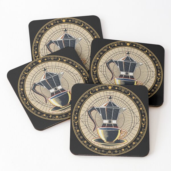 Item preview, Celestial Brew: Moka Pot Magic Ritual designed and sold by Iuqiune.