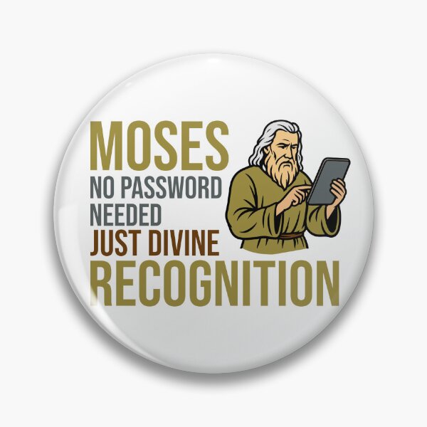 Item preview, Moses Tech Humor – Divine Recognition Funny Tablet Design designed and sold by Krmdesign.
