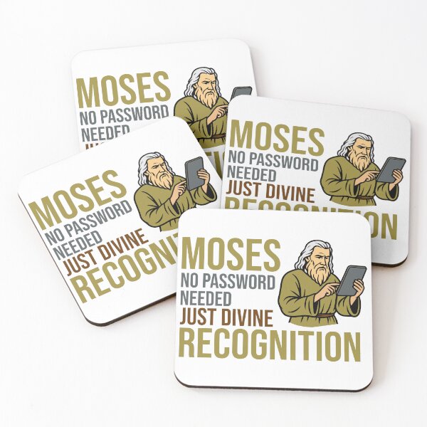 Item preview, Moses Tech Humor – Divine Recognition Funny Tablet Design designed and sold by Krmdesign.