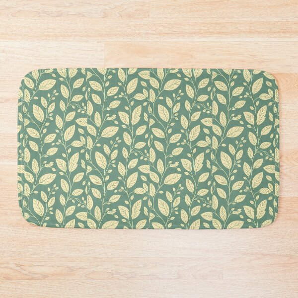 Item preview,  Dark Green Theme, Botanical Leaves, Minimalist Modern Stylize, Repeated Texture Pattern (image size 8320x12480) designed and sold by Digital-Davinci.