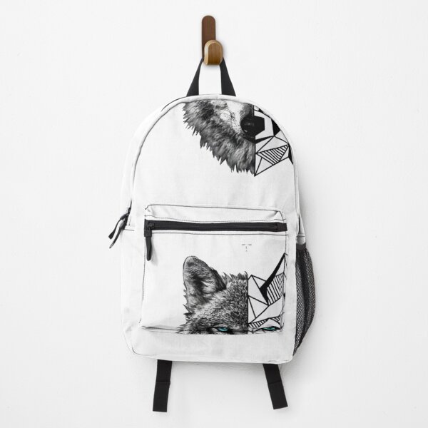 Item preview, Wolf Half Realistic Half Geometric designed and sold by SolArtisans.