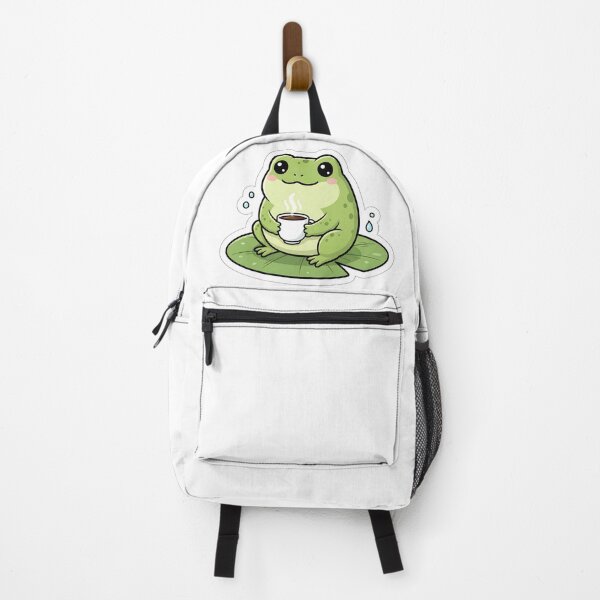 Item preview, Cute Frog with Coffee designed and sold by AbhishekPanwar.