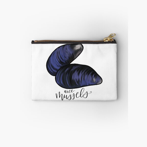 Item preview, Nice Mussels Muscles Pun designed and sold by hintofmint.