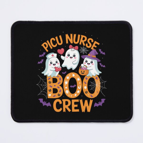 Item preview, Picu Nurse Boo Crew Funny Ghost Halloween Spooky designed and sold by ValerieRodrigue.