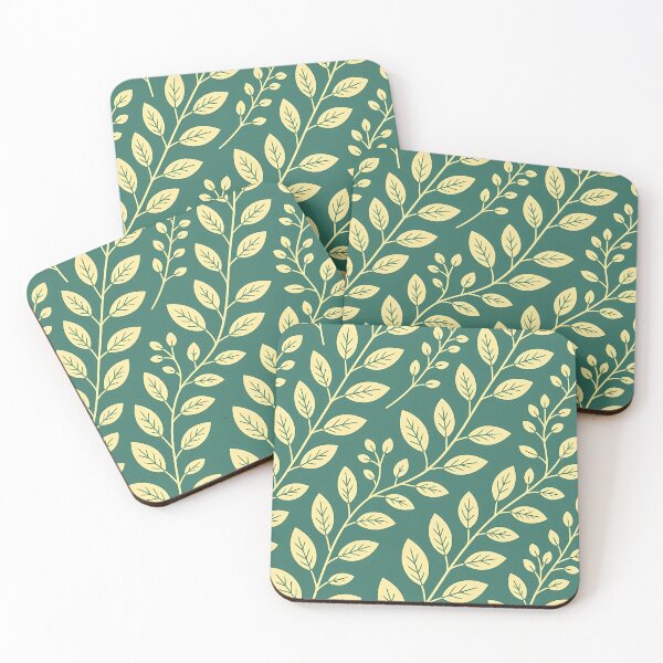 Item preview, Dark Green Theme, Botanical Leaves, Minimalist Modern Stylize, Repeated Texture Pattern (image size 8320x12480) designed and sold by Digital-Davinci.