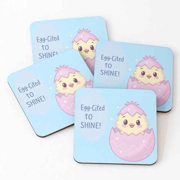 Item preview, Egg-Cited to Shine Chick designed and sold by kacperartdesign.