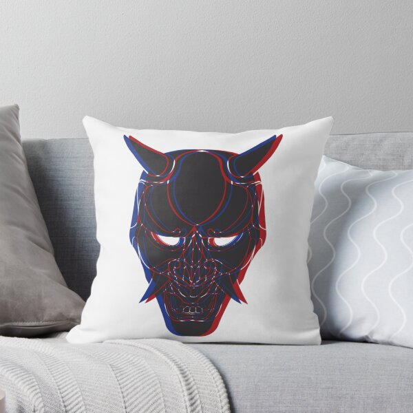 Item preview, Japanese Demon Mask In Dual Color   	 designed and sold by yvlbnapkwna38.