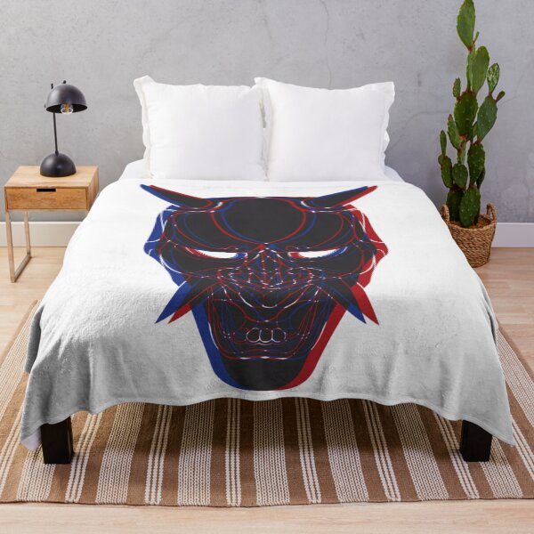 Item preview, Japanese Demon Mask In Dual Color designed and sold by yvlbnapkwna38.