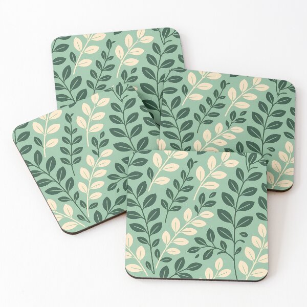 Item preview, Dark Green Theme, Botanical Leaves, Minimalist Modern Stylize, Repeated Texture Pattern (image size 8320x12480) designed and sold by Digital-Davinci.