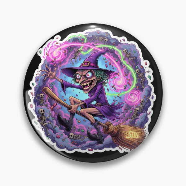 Item preview, Witch Cataclysm Halloween Magic Storm designed and sold by SITU art.