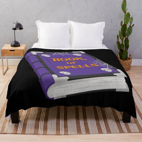 Item preview, Book of spells Cute Cartoon Purple Witchcraft designed and sold by Art-of-Rory.