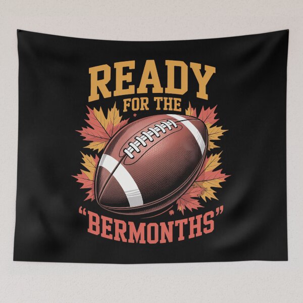 Item preview, Football Season Ready For Ber Months Fall Winter Football designed and sold by PunkNation-Arts.