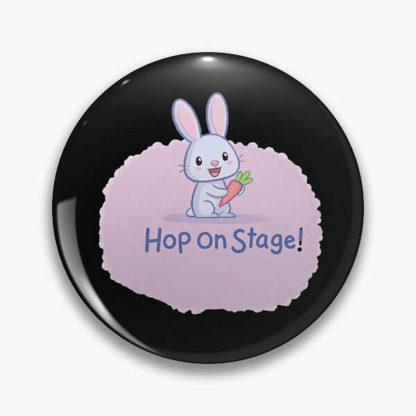 Item preview, Hop On Stage Bunny designed and sold by kacperartdesign.