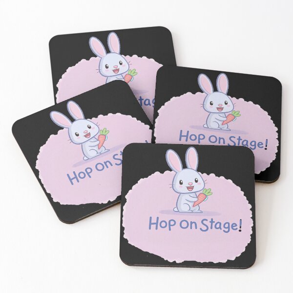 Item preview, Hop On Stage Bunny designed and sold by kacperartdesign.