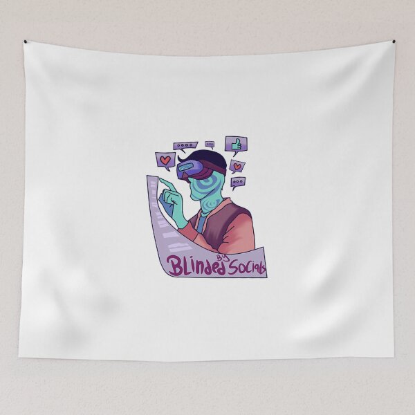 Item preview, Blinded By Socials  designed and sold by dainegilbert.