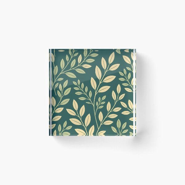 Item preview, Dark Green Theme, Botanical Leaves, Minimalist Modern Stylize, Repeated Texture Pattern (image size 8320x12480) designed and sold by Digital-Davinci.