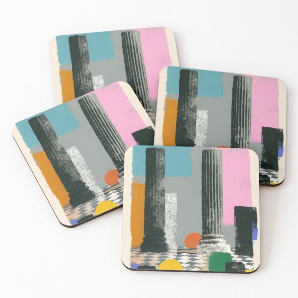 Item preview, Minimalist Print: Greek Columns designed and sold by ArtHouseNiklas.