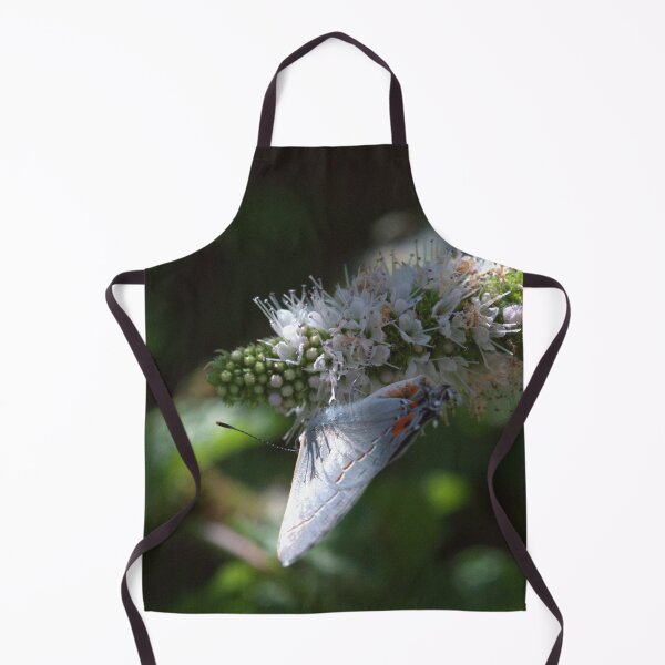 Item preview, Gray Hairstreak Butterfly on Spearmint Bloom (Early Morning) designed and sold by Petalgrain.