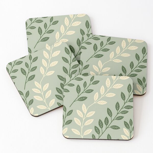 Item preview, Dark Green Theme, Botanical Leaves, Minimalist Modern Stylize, Repeated Texture Pattern (image size 8320x12480) designed and sold by Digital-Davinci.