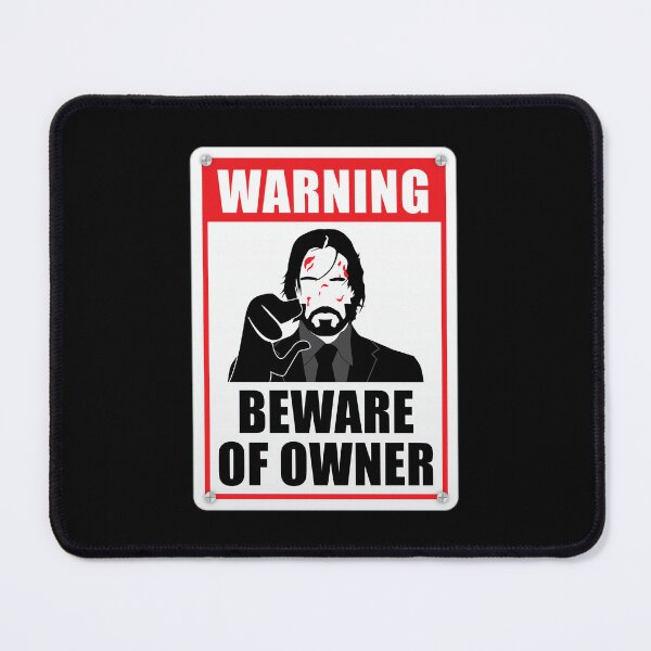 Item preview, WARNING BEWARE OF OWNER 	 designed and sold by qlfoxvmvzla1.