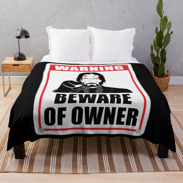 Item preview, WARNING BEWARE OF OWNER 	 designed and sold by qlfoxvmvzla1.
