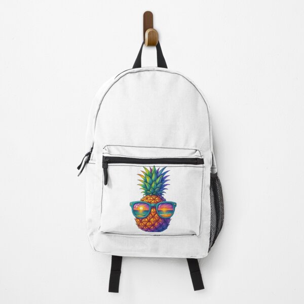 Item preview, Colorful Pineapple with Sunset Sunglasses designed and sold by ArtfulWeave.