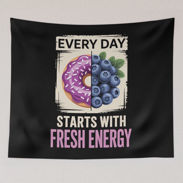 Item preview, Fresh Healthy Eating Theme Blueberry Energy Diet Health Nuts designed and sold by PunkNation-Arts.